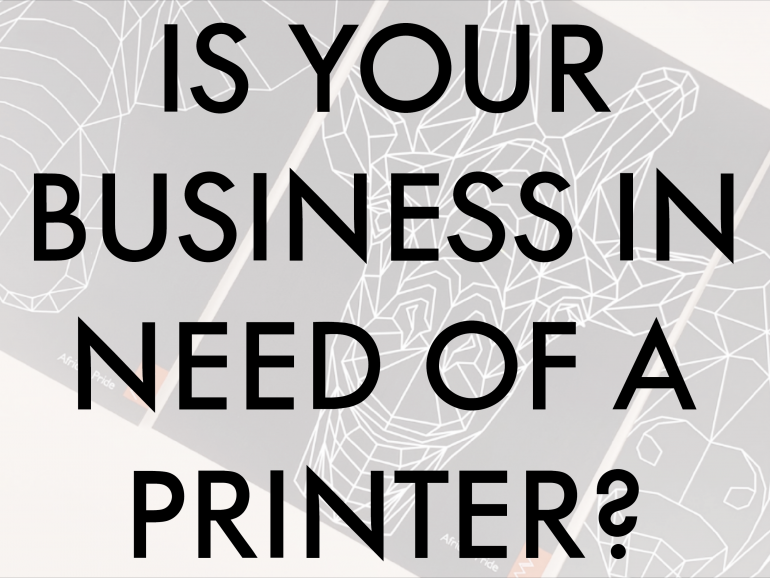 Are you a business in Melbourne looking for a great printer?